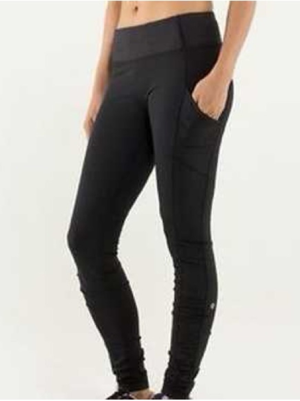 Lululemon Leggings SPEED TIGHT RUCHED ANKLE Size 4